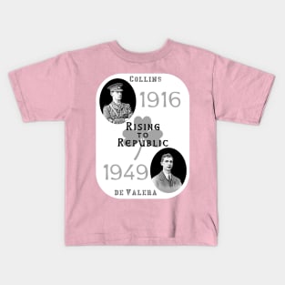 Rising to Republic: for a United Ireland (mono) Kids T-Shirt